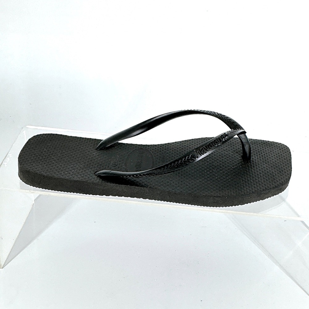 Havaianas Women's Black Flip Flops